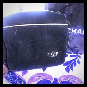 Chanel makeup bag